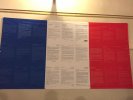 Les courriers des élèves et le drapeau